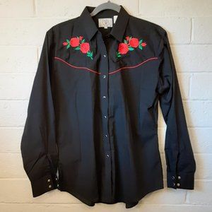 Vintage Women's Blouse by ELY " Country Charmers"